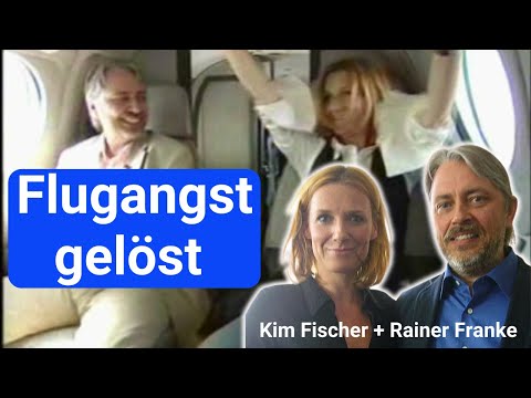 Erfolgreiche Selbstbehandlung:Kim Fischers Flugangst gelöst